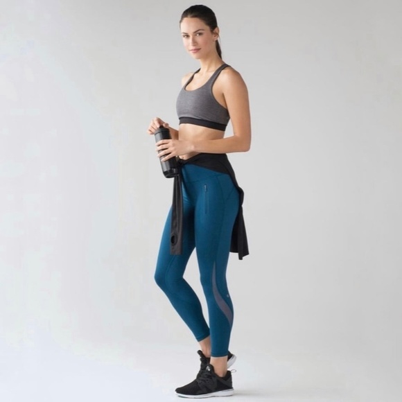 Lululemon Invigorate 7/8 Tight Poseidon - Picture 1 of 12